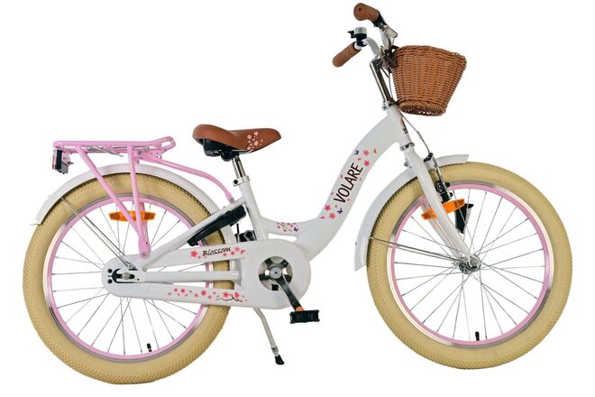 Volare – Children’s Bicycle 20" – Blossom White (52046) – Gratis frakt v:4523839