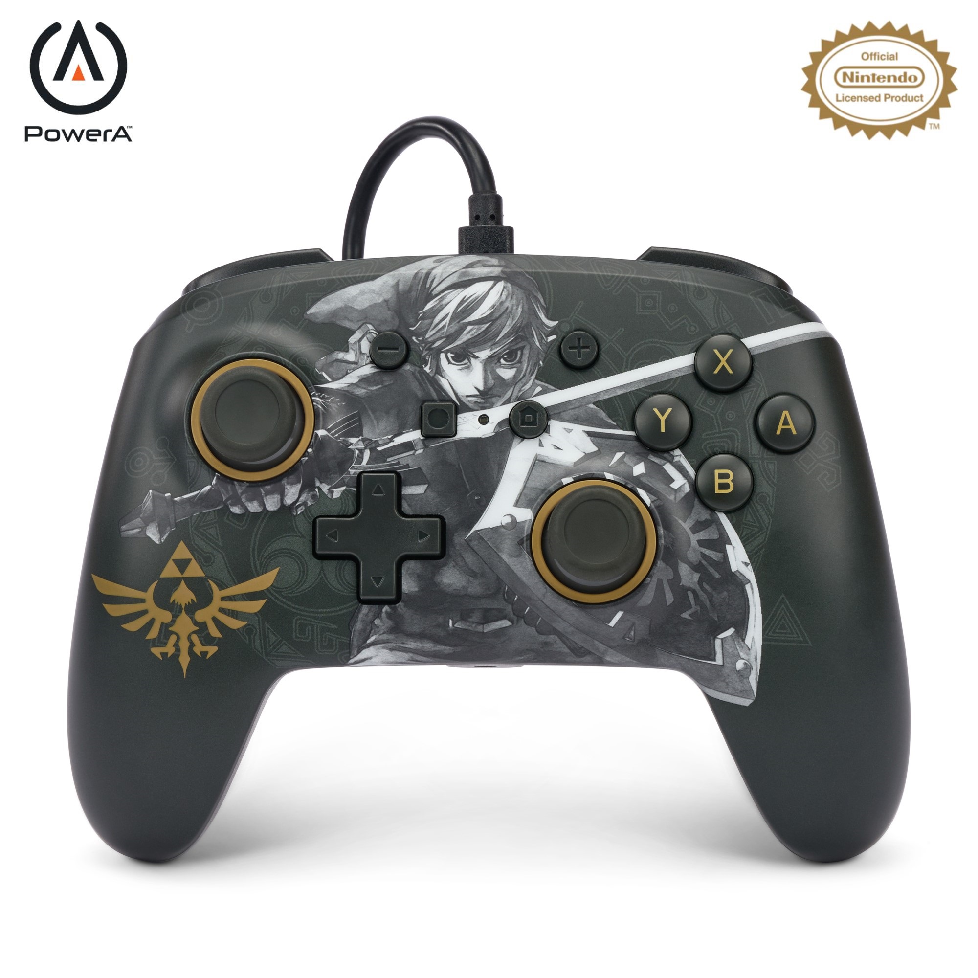 PowerA Enhanced Wired Controller - Battle Ready Link/ Nintendo Switch - Nintendo Switch - Battle-Ready Link - Engelsk - Standard v:7778430