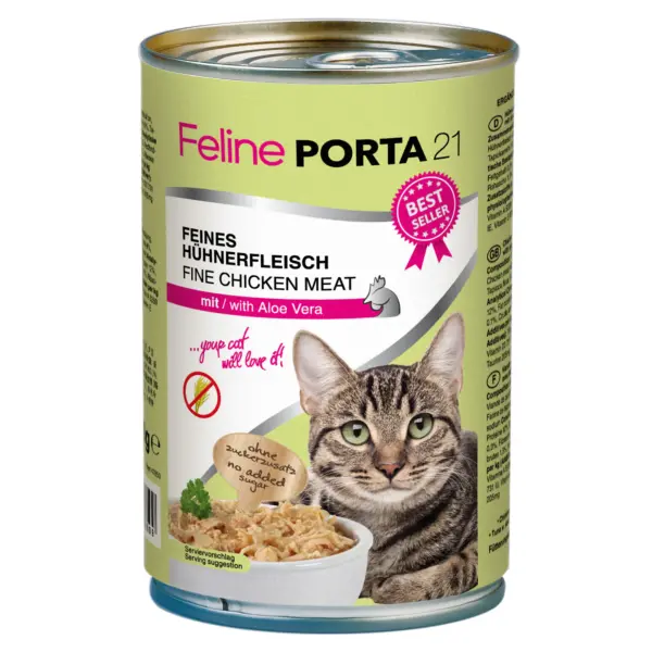 Porta21 – Feline Chicken with Aloe Vera – 400 g v:7443504