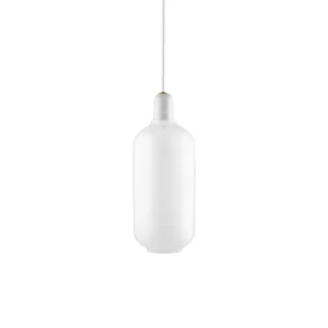 Normann Copenhagen – Amp Pendellampe – Large – Hvit/Hvit – White – L – Gratis frakt v:1078827