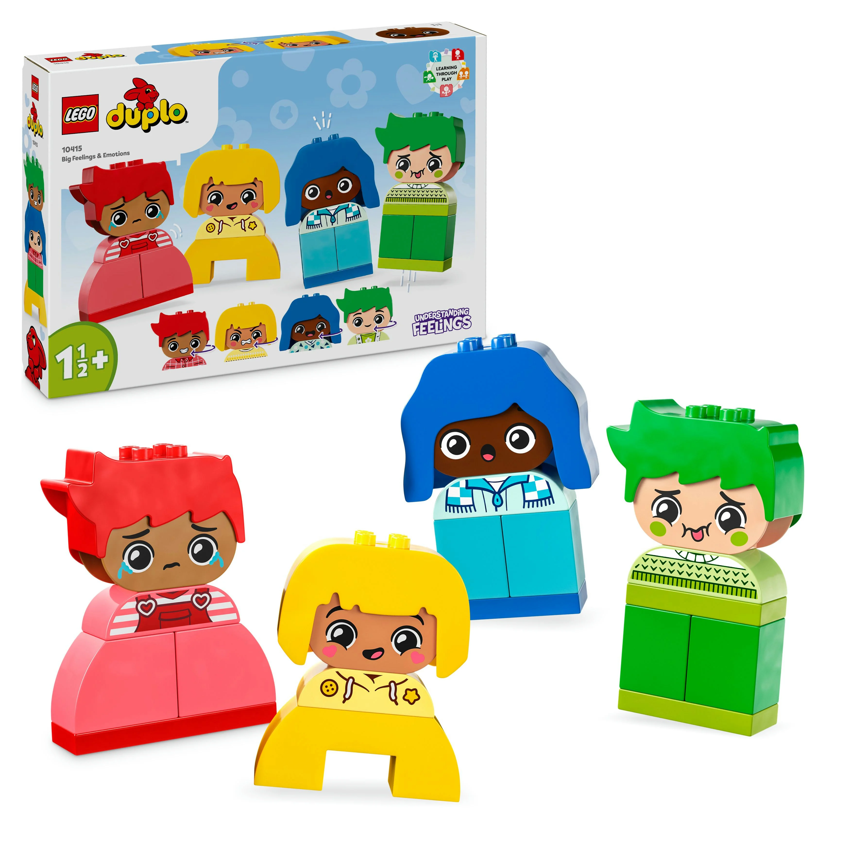 LEGO - DUPLO - Store Følelser og Emosjoner (10415) v:3016971