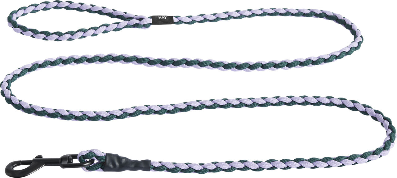 HAY - Dogs Leash-Braided - M/L - Lavender, green - 160 - Lavender, green v:2143251