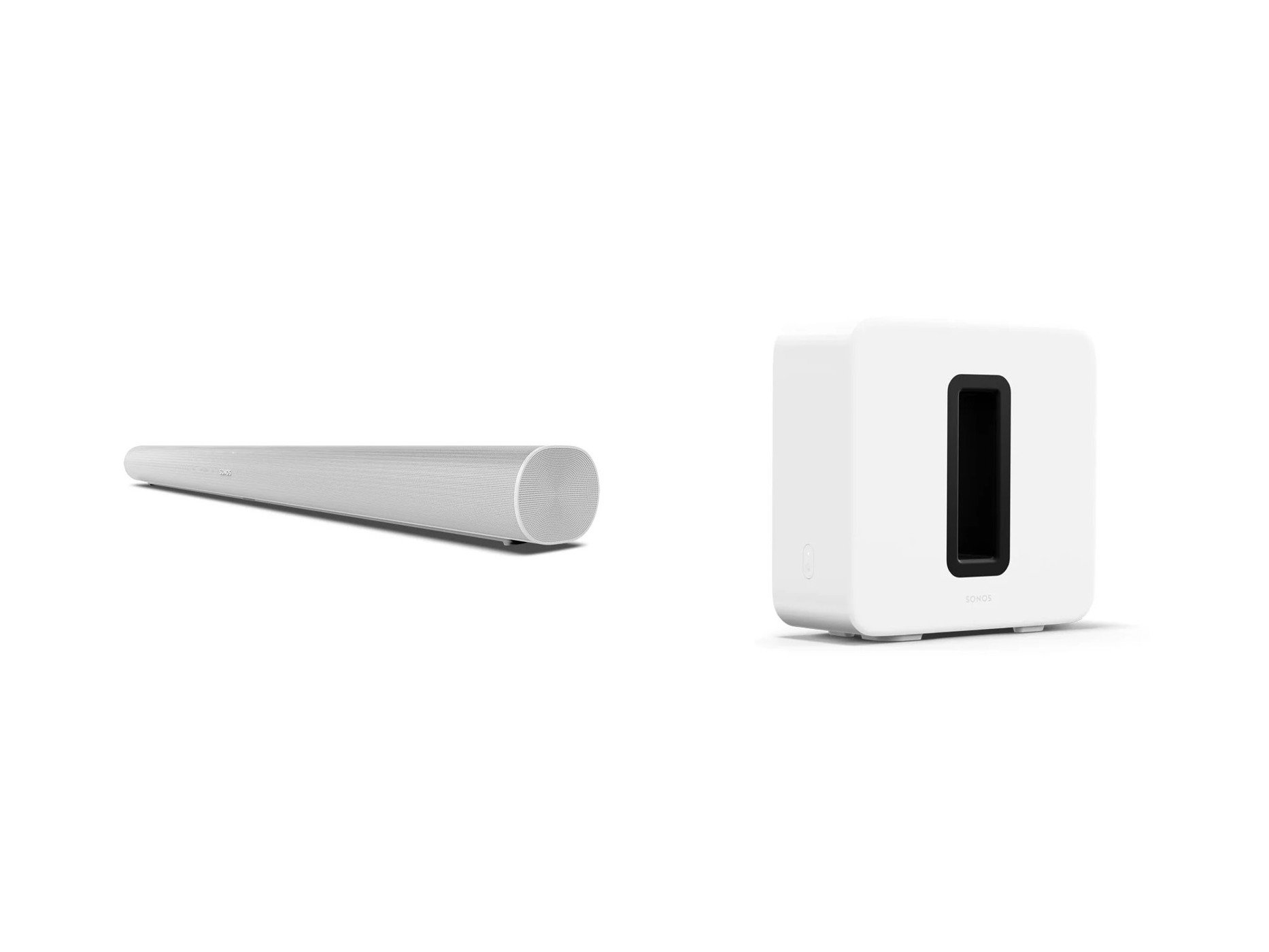 Sonos - Arc Ultra & Sonos Subwoofer(Gen.4) - White Bundle - Gratis frakt v:8836761
