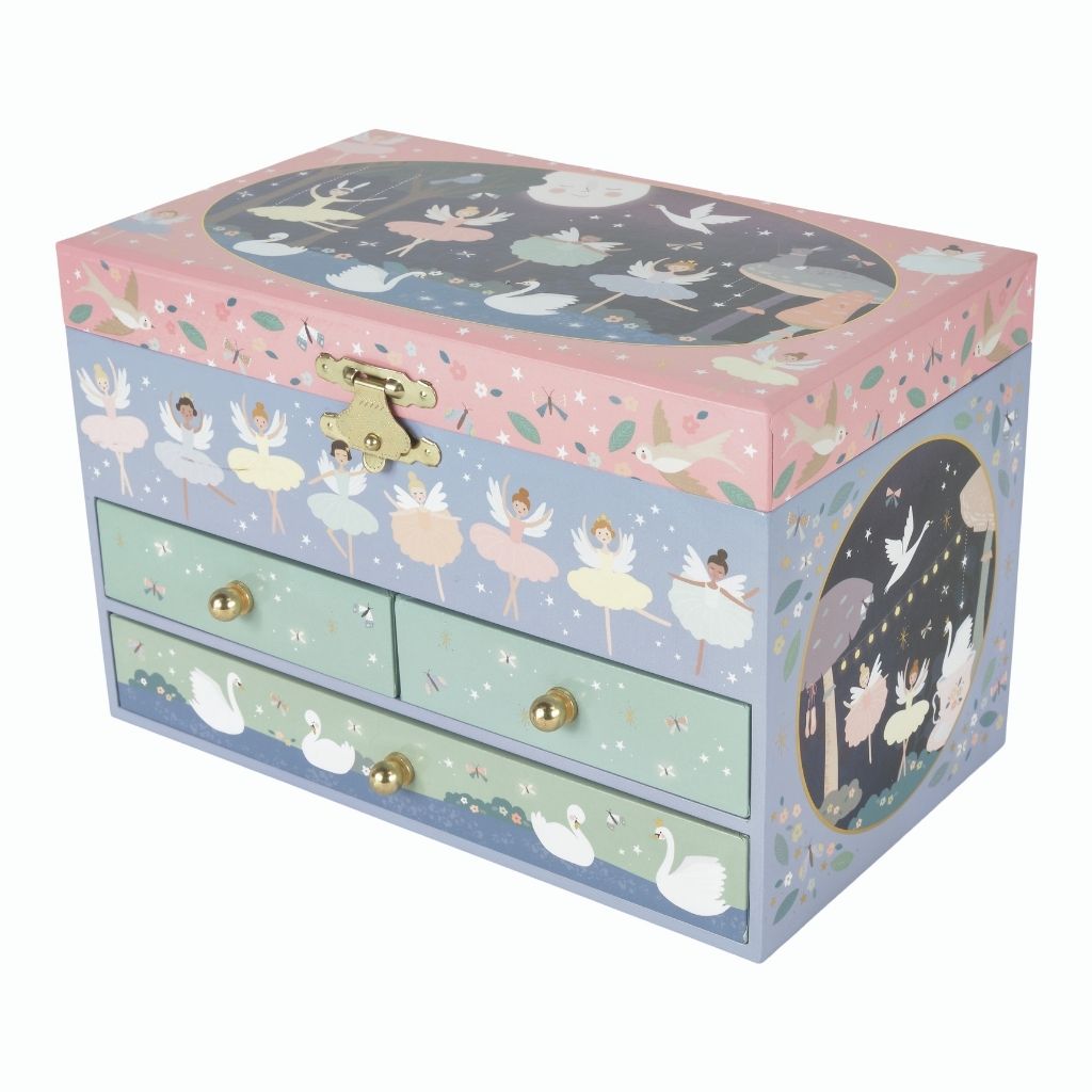 FLOSS & ROCK – Enchanted 3 Drawer Jewellery Box – (43P6389) v:1332476