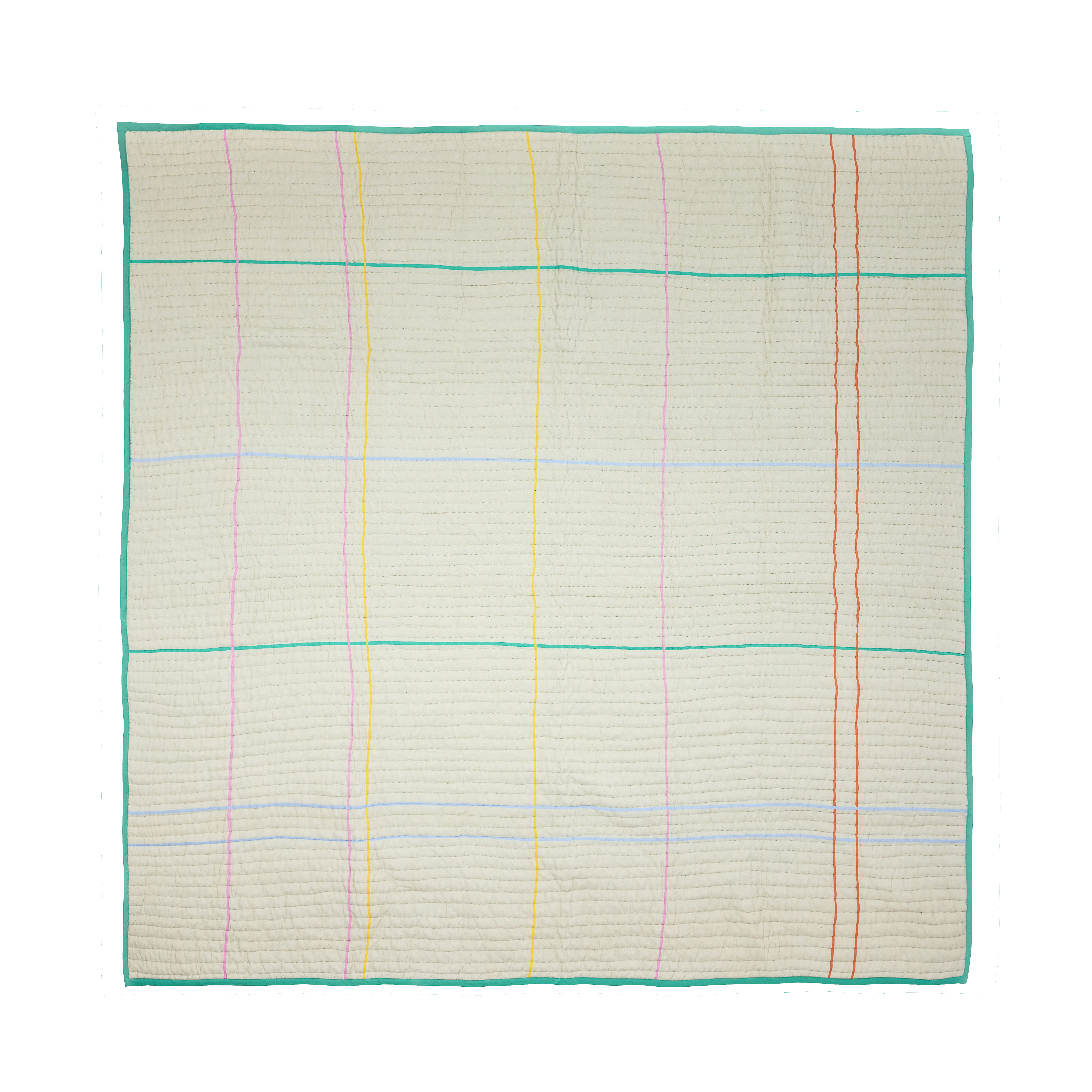 Hübsch – Sen Bedspread – Sand – 260x260cm – Gratis frakt v:8609799