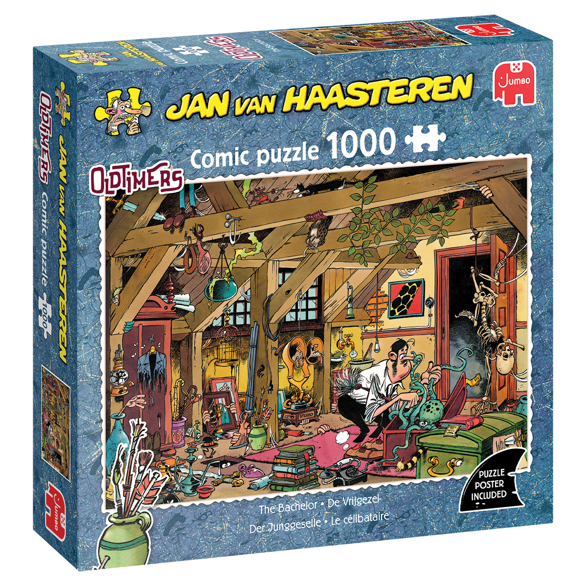 Jan van Haasteren – Oldtimers The Bachelor (1000 Pieces) v:7053002 Jan van Haasteren – Oldtimers The Bachelor (1000 Pieces) v:7053002