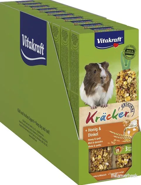 Vitakraft - 10 x Kräcker Honey-Spelt Guinea pig - (bundle) v:1688579