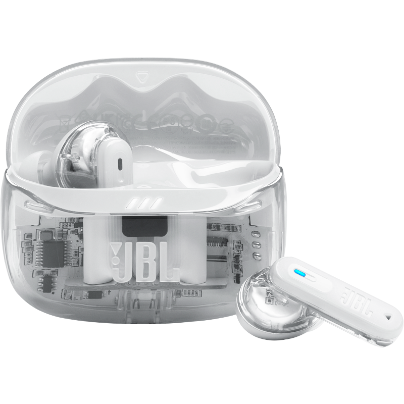JBL - TUNE BEAM 2 - True Wireless NC Earbuds - Ghost White - Gratis frakt v:6879728