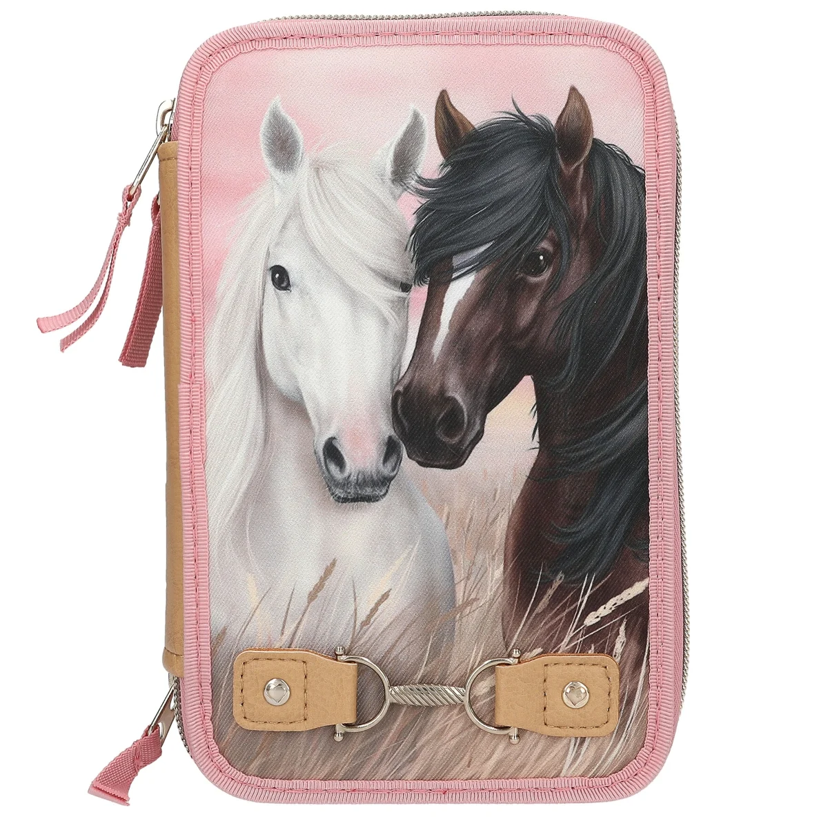 Miss Melody – Triple Pencil Case DUSTY ROSE v:4027687