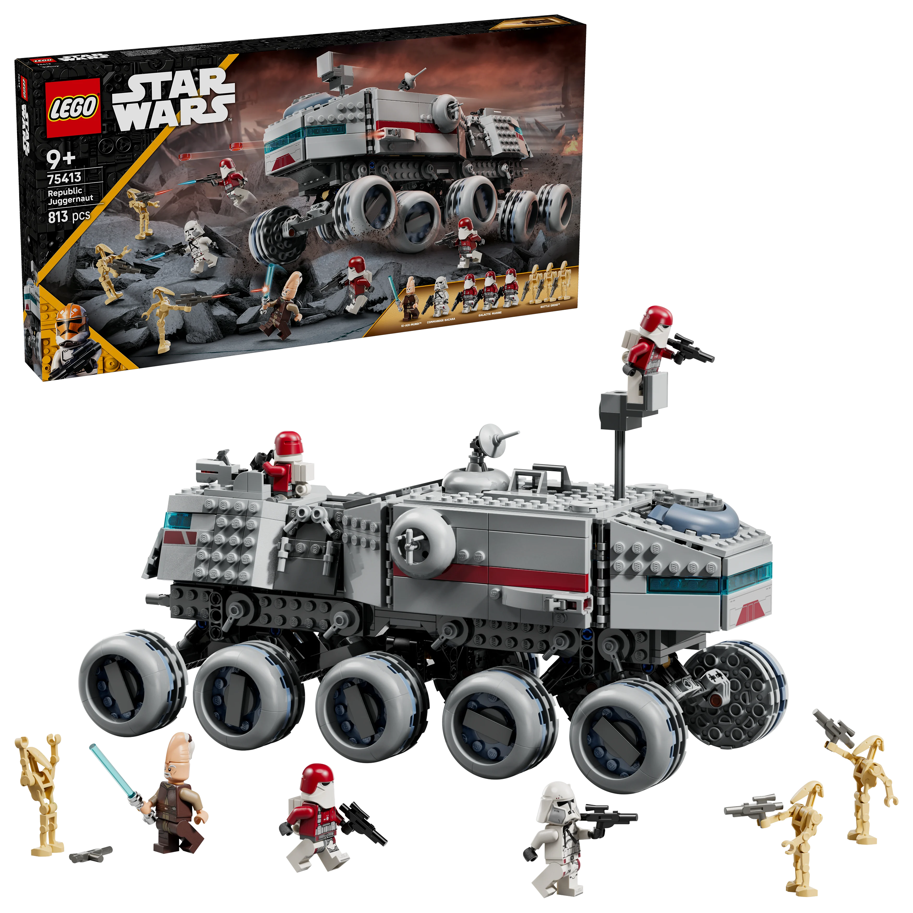 LEGO – Star Wars™ – Republic Juggernaut (75413) – Gratis frakt v:8893539 LEGO – Star Wars™ – Republic Juggernaut (75413) – Gratis frakt v:8893539