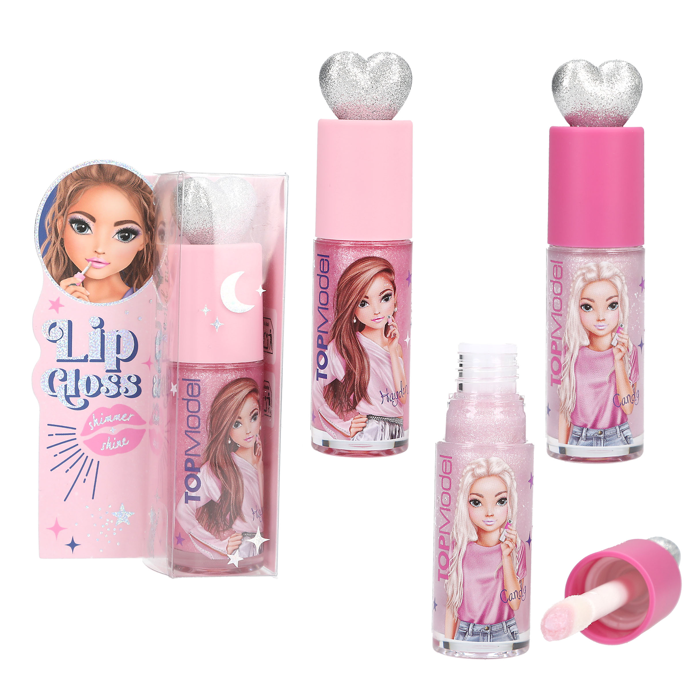TOPModel - Lip Gloss Shimmer BEAUTY and ME - Pink, Rose - 6 ml v:6378986