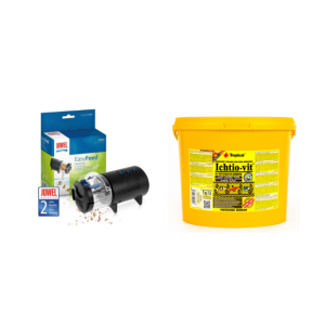 JUWEL – EasyFeed + JBL Pronovo Malawi Grano M 5,5L (Bundle) – Gratis frakt v:3433587