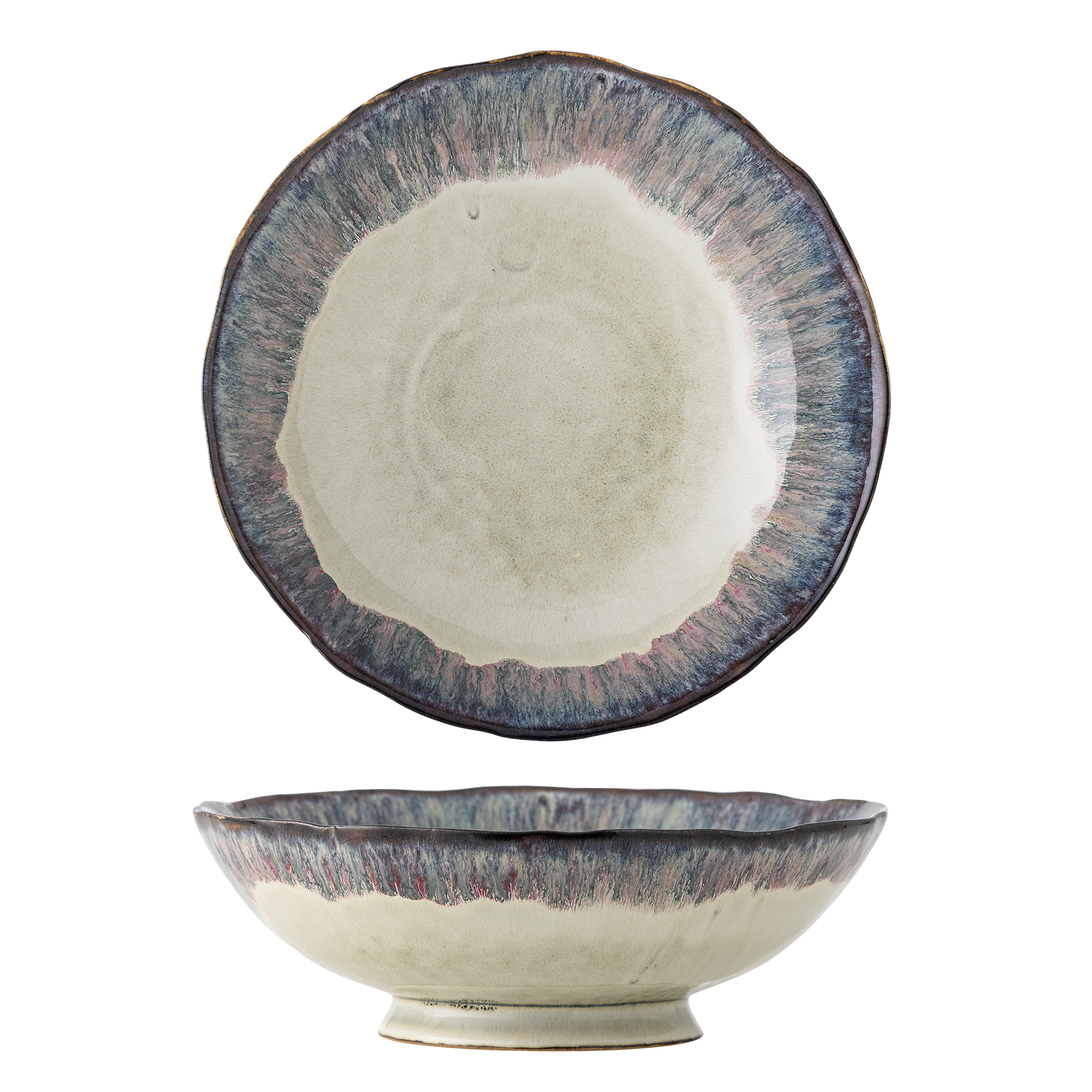 Bloomingville – Imogen Bowl – Multi – Stoneware v:5029393