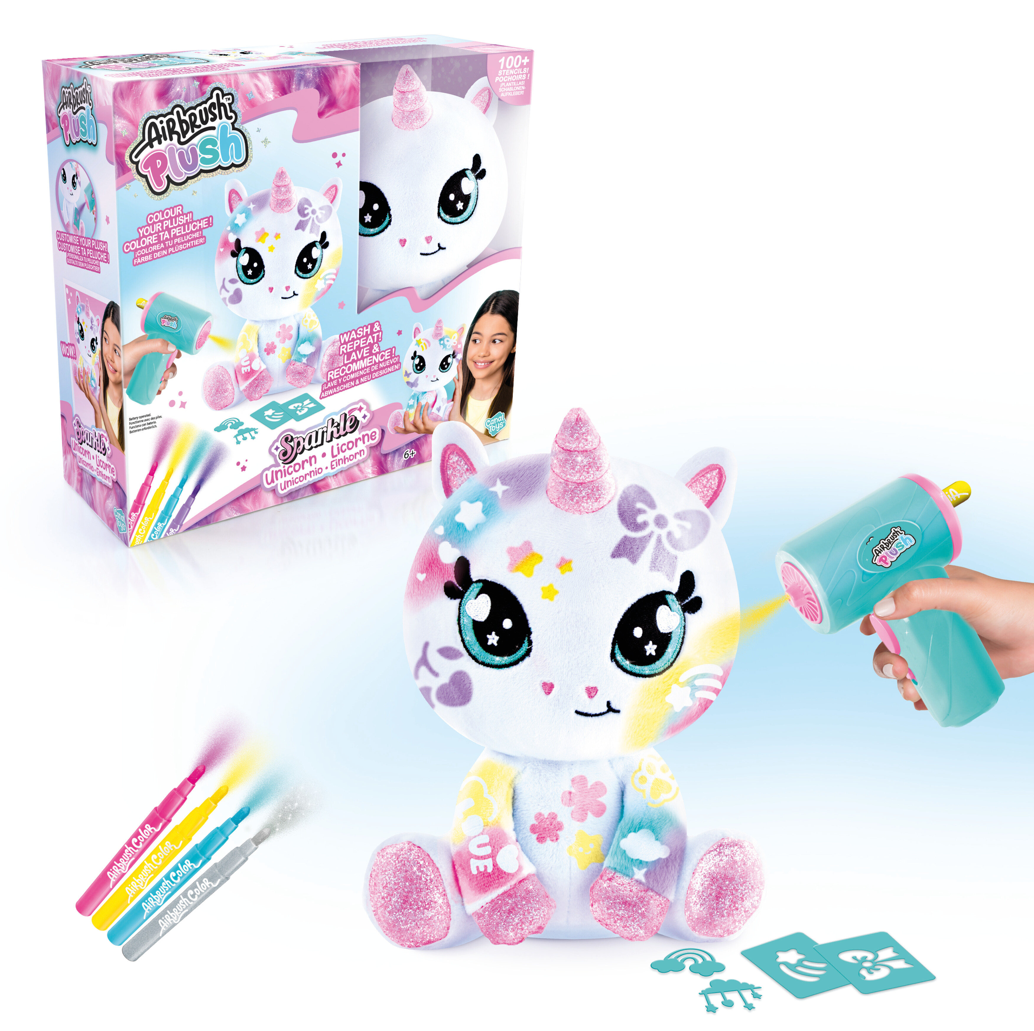 Airbrush Plush – Sparkle Unicorn 20cm (26088) v:5730438 Airbrush Plush – Sparkle Unicorn 20cm (26088) v:5730438