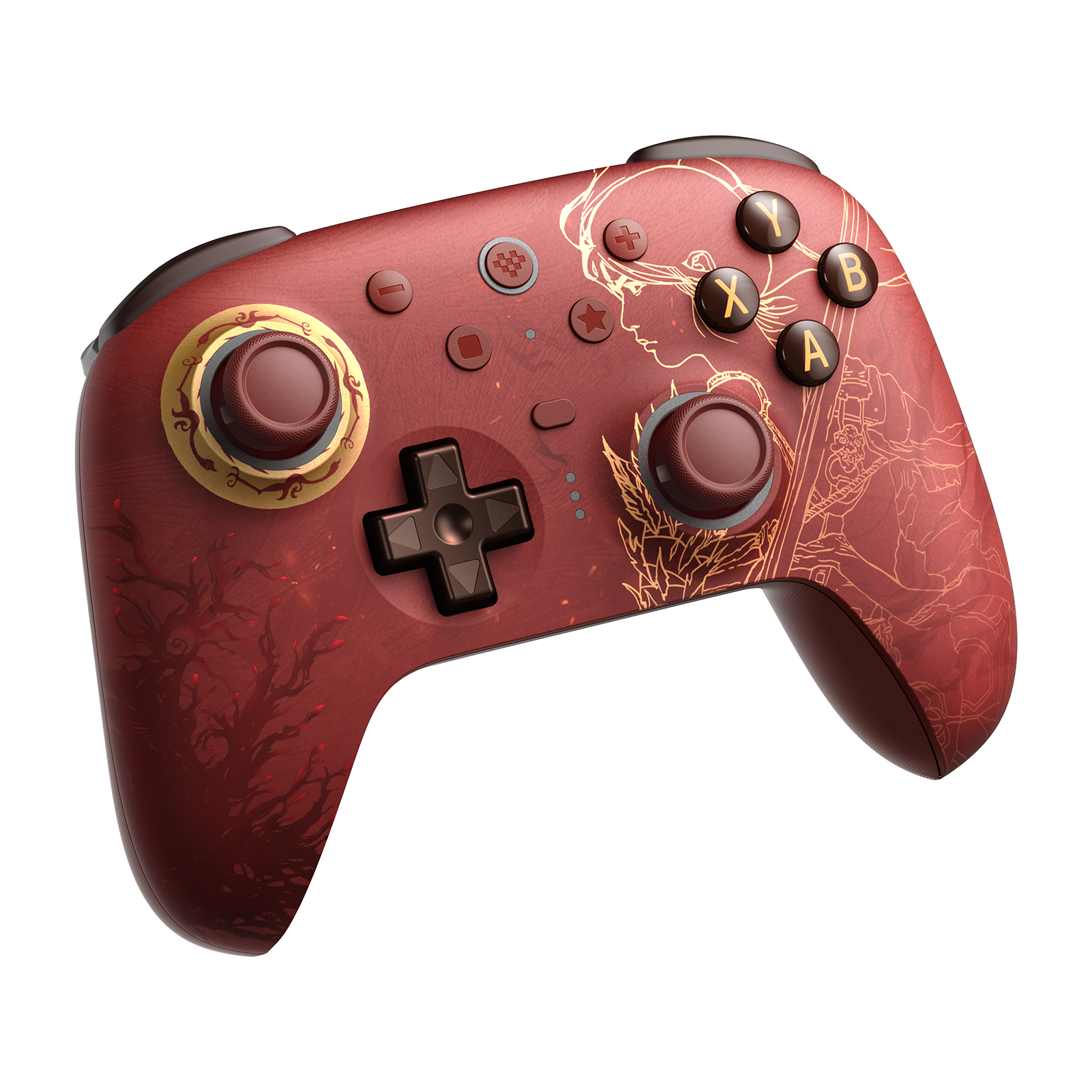 8Bitdo – Ultimate 2 Wireless Controller Wuchang Edition – Red – Gratis frakt v:2623954
