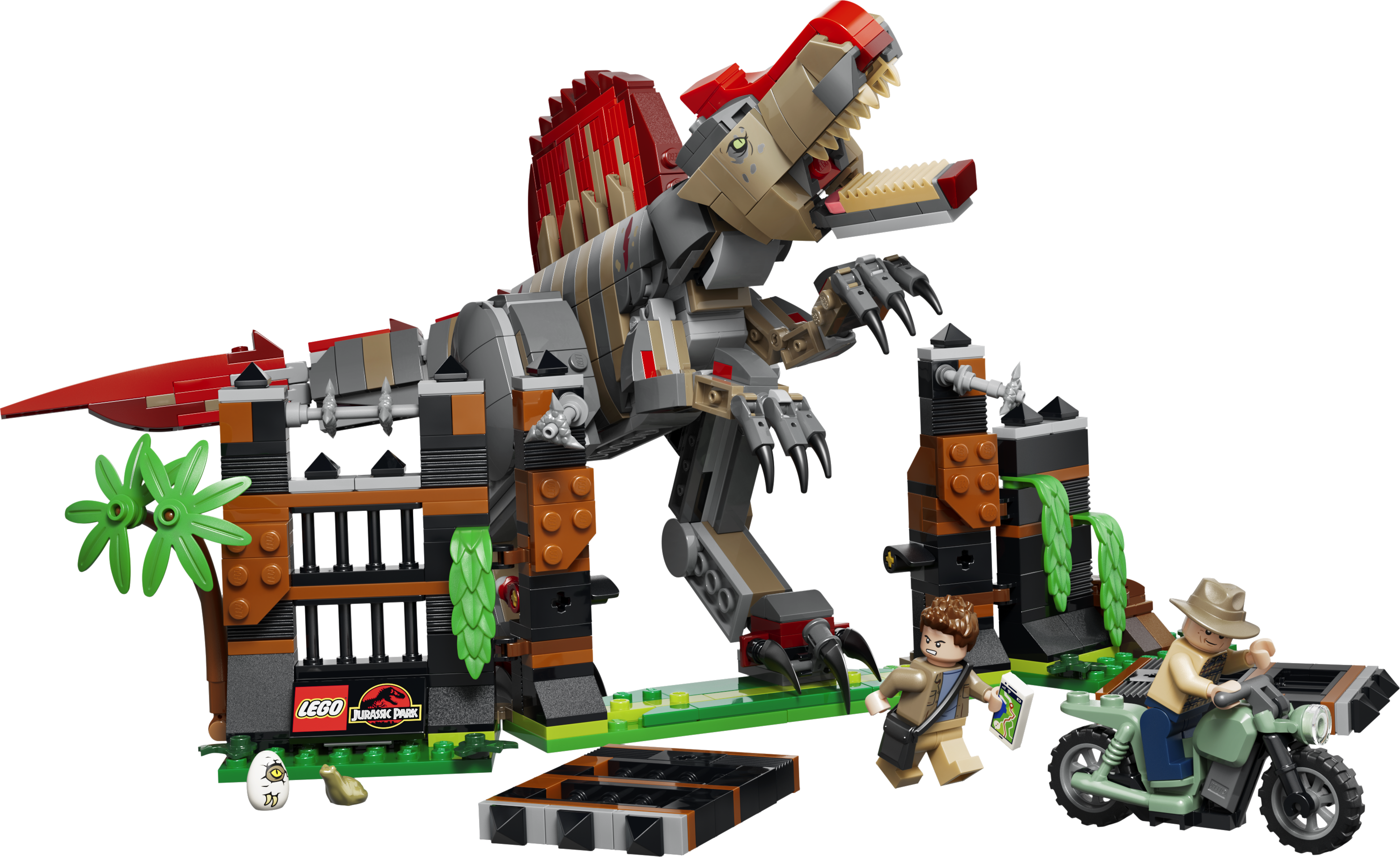 Spinosaurus på flukt - Gratis frakt v:7934381