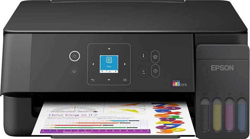 Epson - EcoTank ET-2910 A4 Multifunction Wi-Fi & AirPrint Ink Tank Printer - Gratis frakt v:8216747