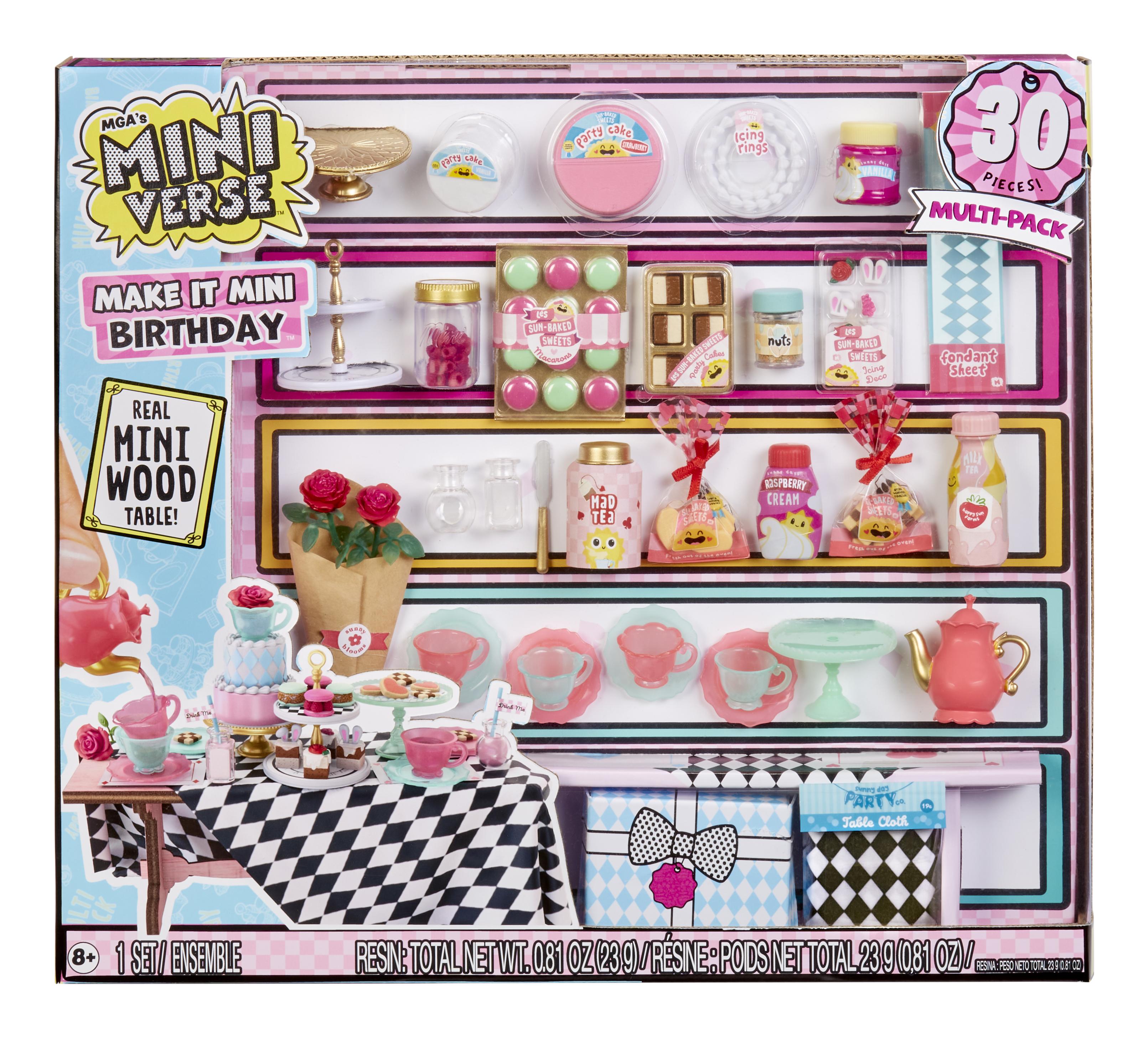 MGA's Miniverse - Make It Mini Birthday Multipack (427674) - Gratis frakt v:1540312