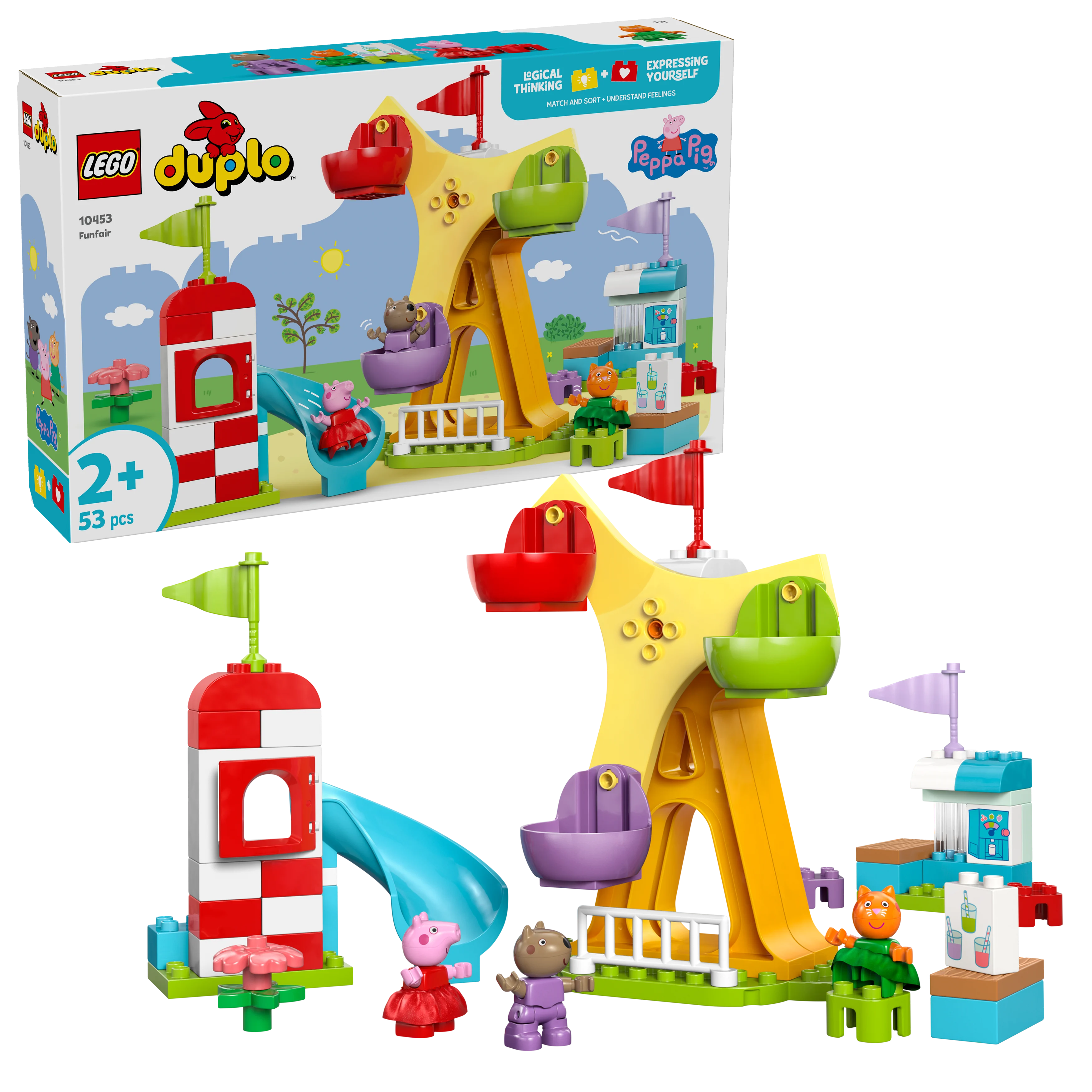 LEGO – DUPLO Peppa Pig – Tivoli (10453) – Gratis frakt v:5185159 LEGO – DUPLO Peppa Pig – Tivoli (10453) – Gratis frakt v:5185159