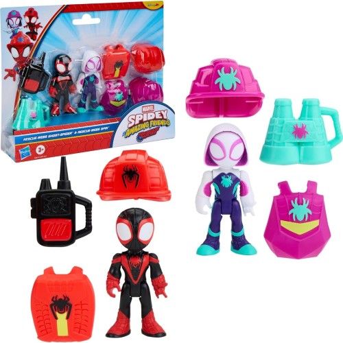 Spidey & Friends – Rescue-Webs Miles & Ghost 2-PK (351-3044) v:3574718 Spidey & Friends – Rescue-Webs Miles & Ghost 2-PK (351-3044) v:3574718
