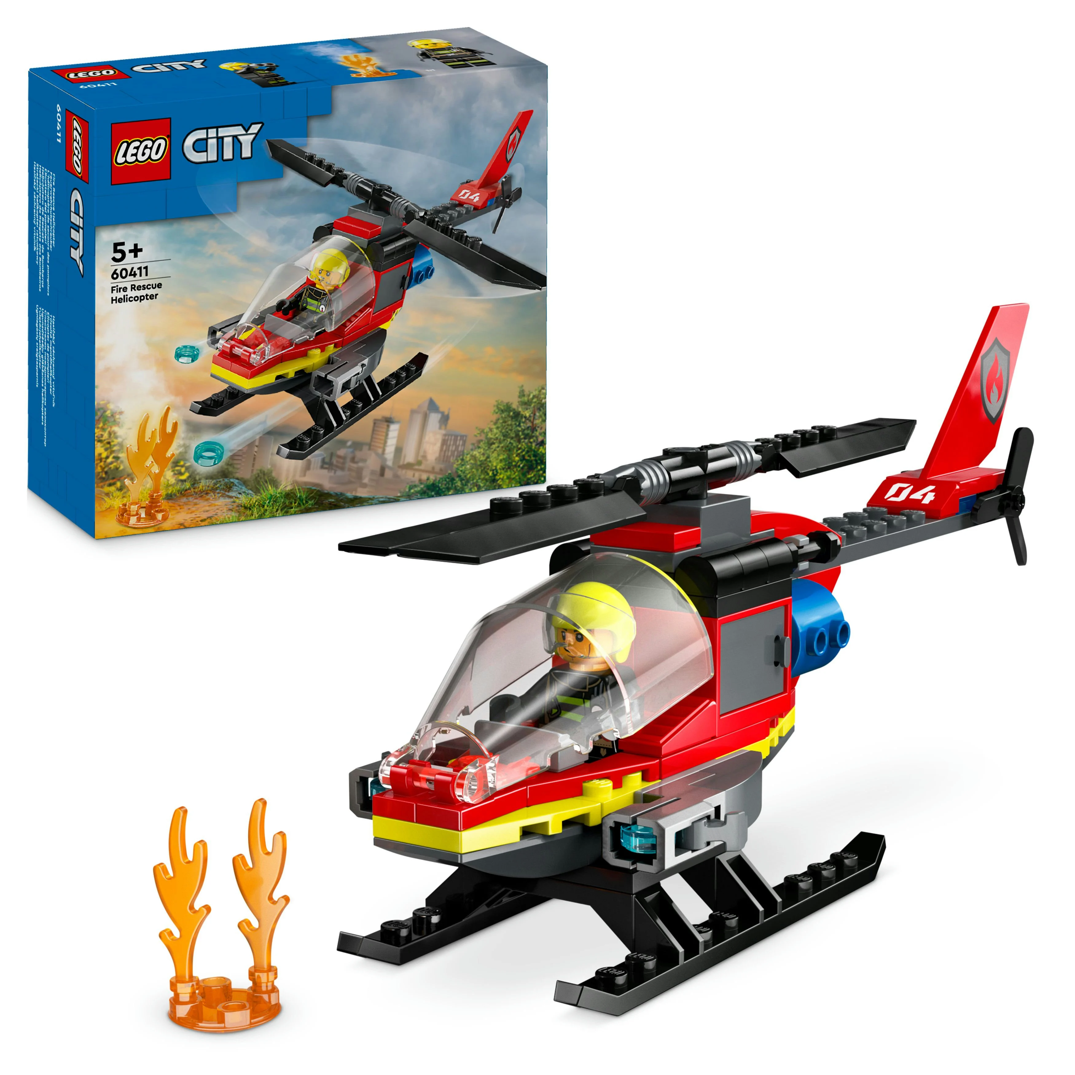 LEGO - City - Brannhelikopter (60411) v:4073456