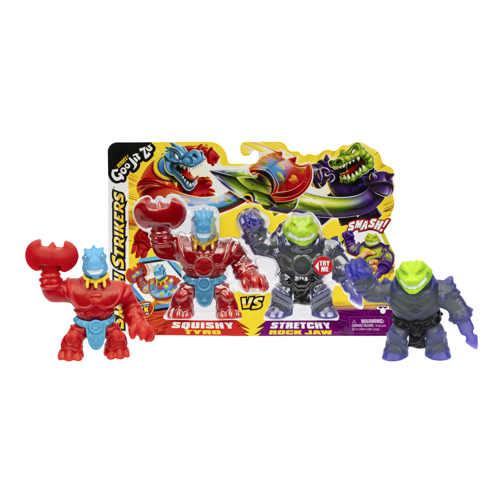 Goo Jit Zu - Smash Strikers Tyro vs Rock Jaw - (42804) v:3813779