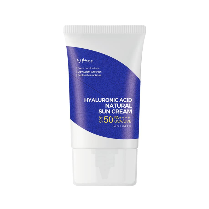 Isntree – Hyaluronic Acid Natural Sun Cream SPF50+ PA++++ – 50 ml v:6789052