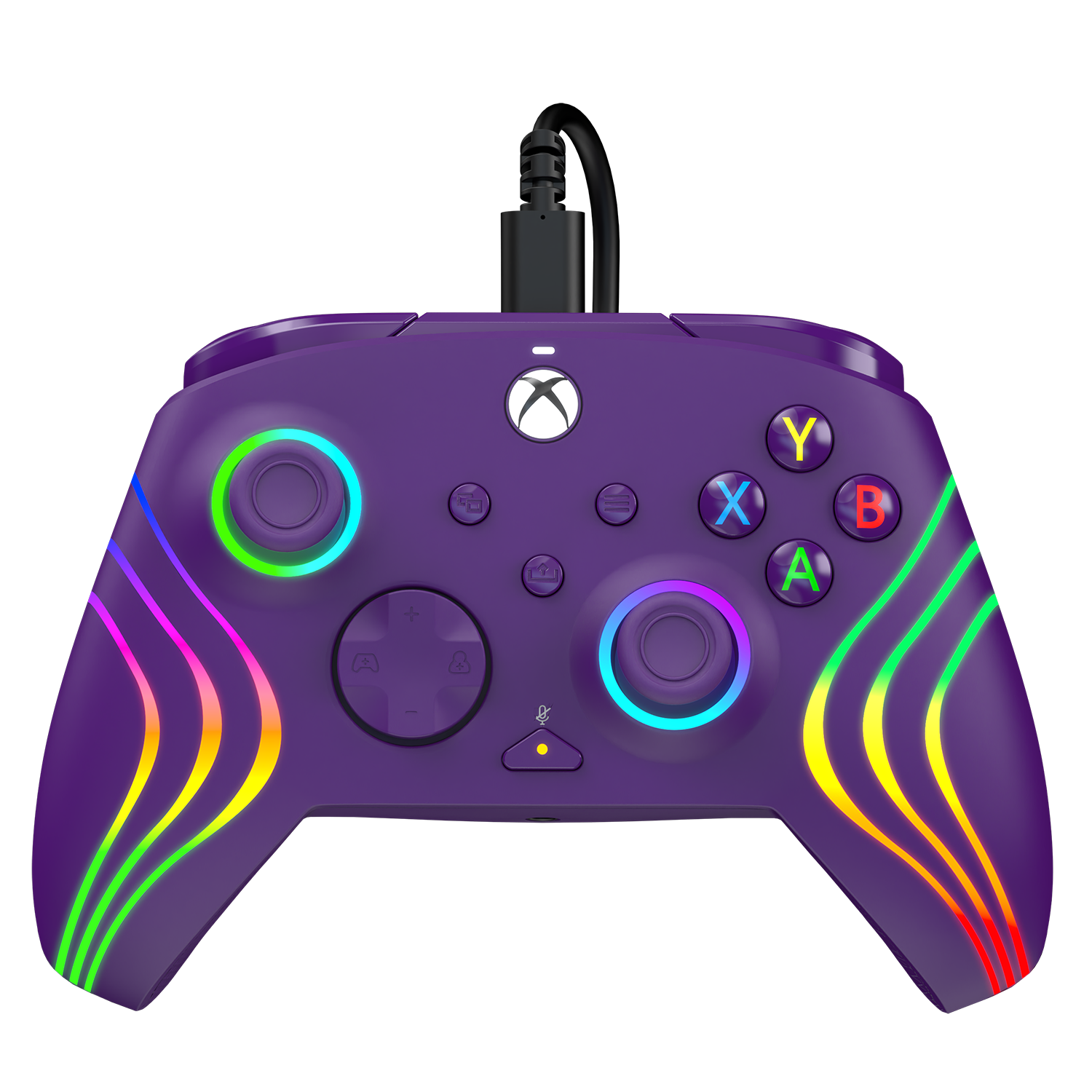 PDP Afterglow Wave Wired Controller - Purple v:9990536