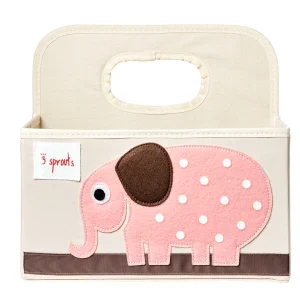 3 Sprouts – Diaper Caddy – Pink Elephant – Pink Elephant v:4371040 3 Sprouts – Diaper Caddy – Pink Elephant – Pink Elephant v:4371040