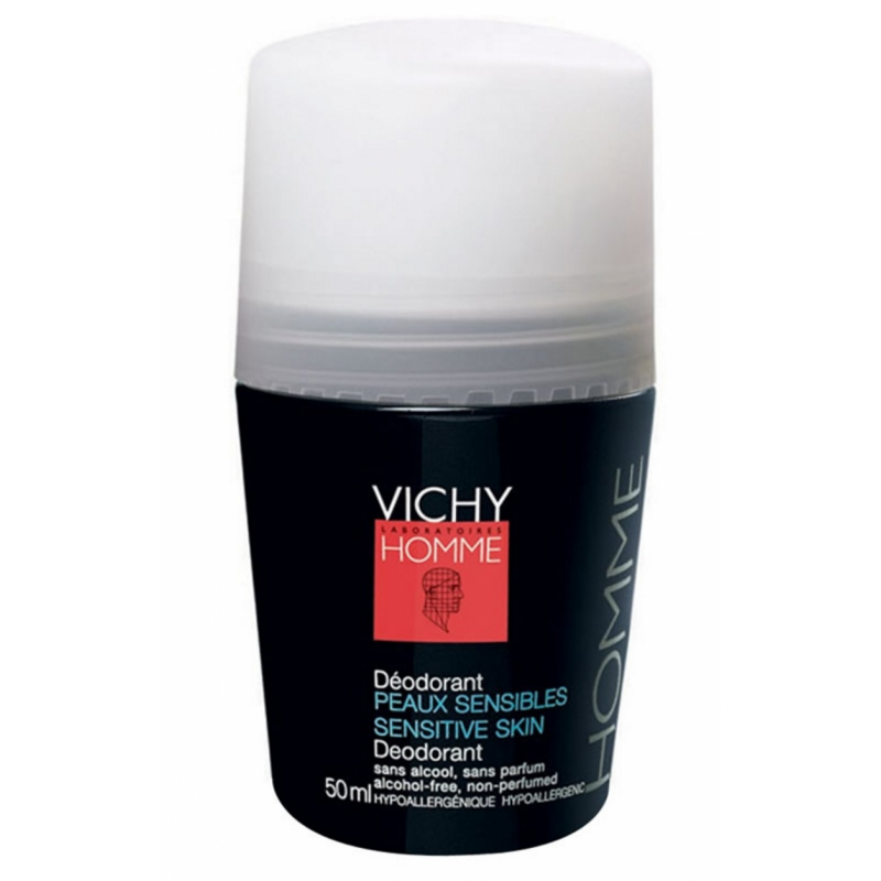 Vichy – Homme Deo Roll On Sensitive Skin 48h 50 ml – 50 v:8726039