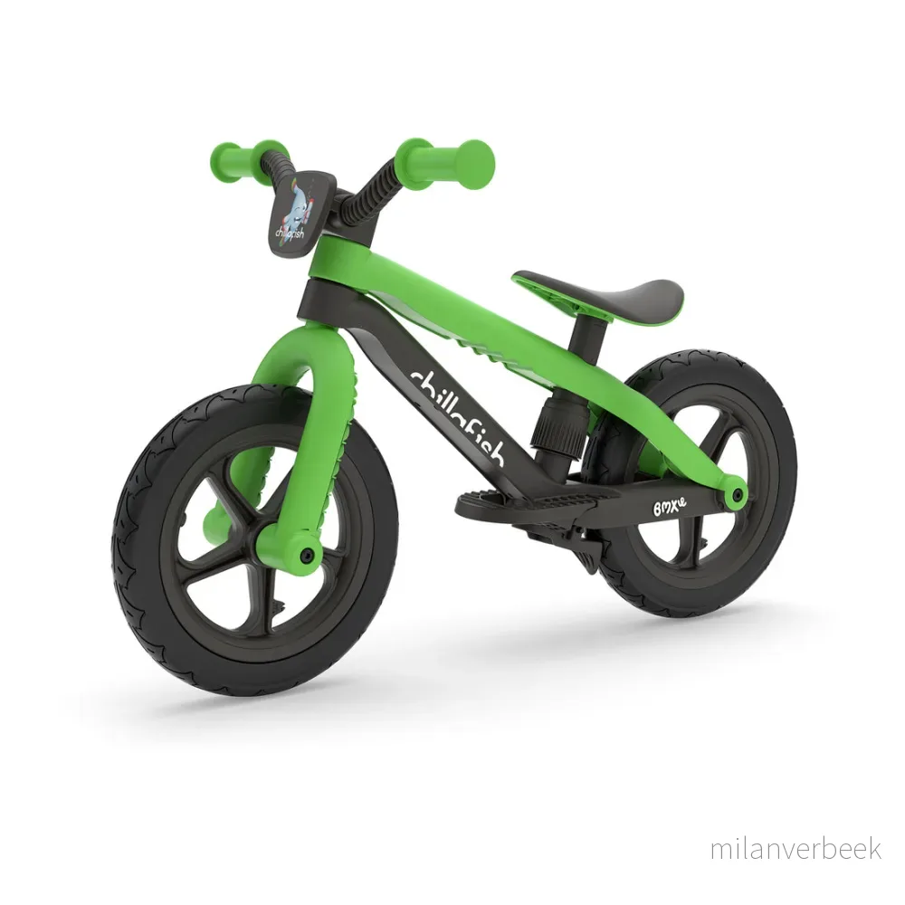 Chillafish – BMXie 2 12" Lightweight Balance Bike with Footbrake – Kiwi, 1.5–4 Years (CPMX02KIW) – Gratis frakt v:5611051 Chillafish – BMXie 2 12" Lightweight Balance Bike with Footbrake – Kiwi, 1.5–4 Years (CPMX02KIW) – Gratis frakt v:5611051