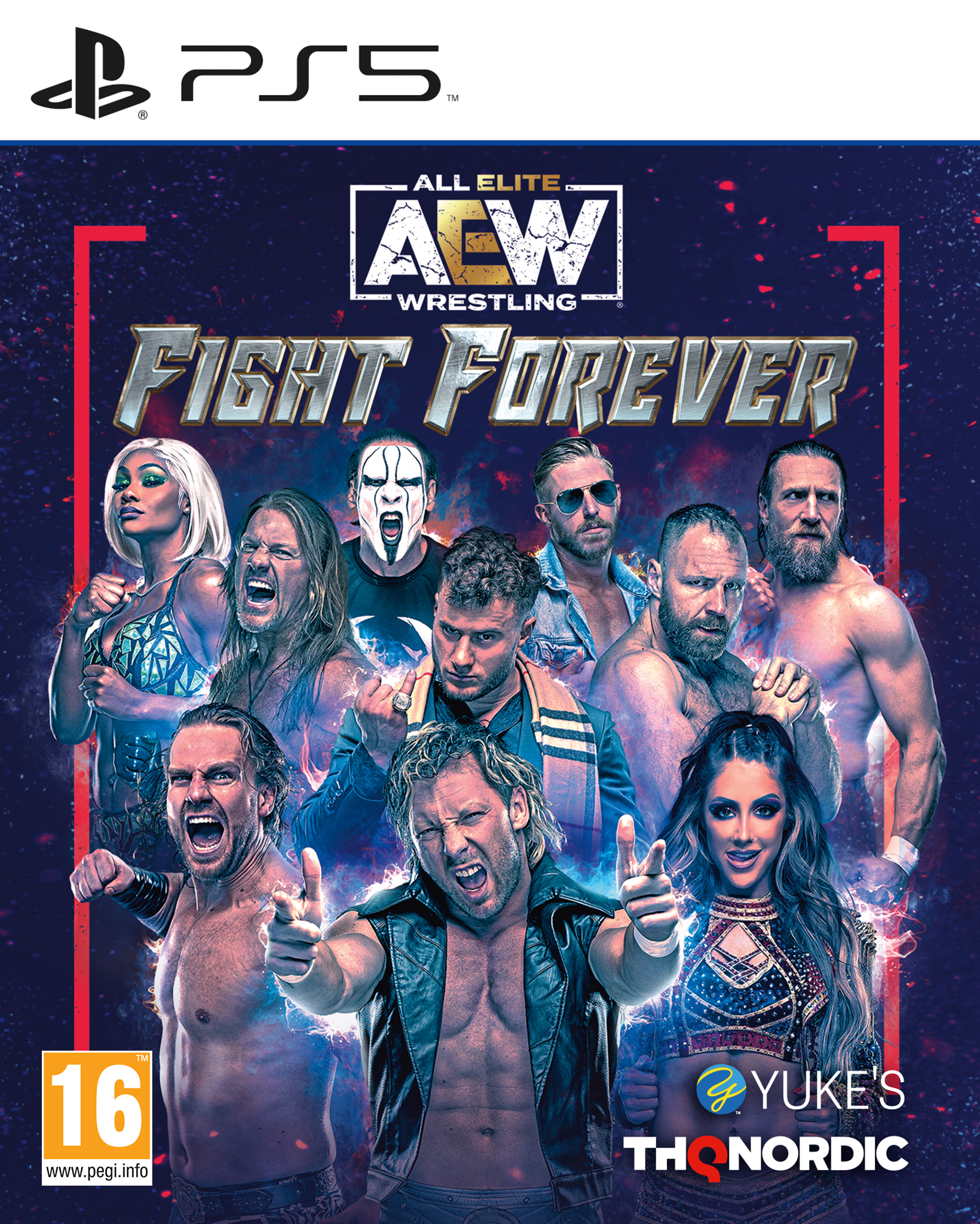 AEW: Fight Forever - PlayStation 5 - Engelsk - Standard v:2050382