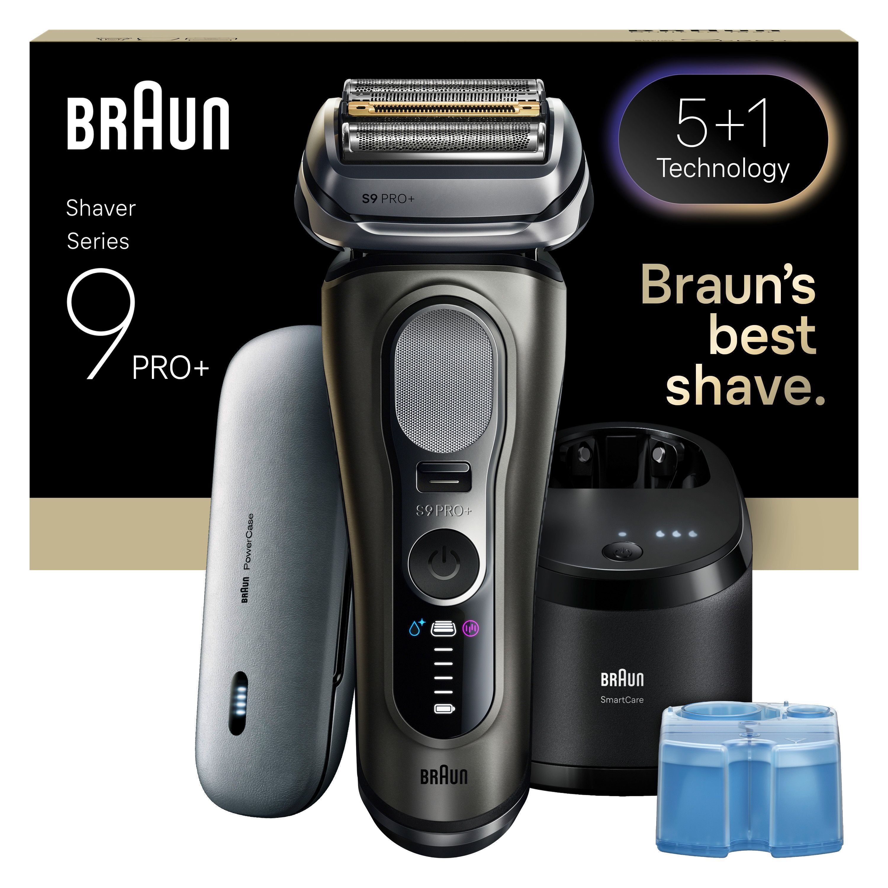 Braun – Series 9 PRO+ Elektrisk Barbermaskin – Grafittgrå – 9675CC – Gratis frakt v:1953038 Braun – Series 9 PRO+ Elektrisk Barbermaskin – Grafittgrå – 9675CC – Gratis frakt v:1953038