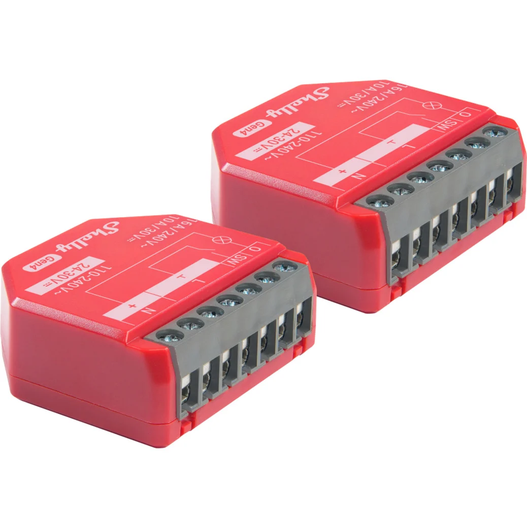Shelly 1PM Gen4 – Smart Wi-Fi Relé Bryter med Strømmåling (2 Pakke) – Gratis frakt v:9179134 Shelly 1PM Gen4 – Smart Wi-Fi Relé Bryter med Strømmåling (2 Pakke) – Gratis frakt v:9179134