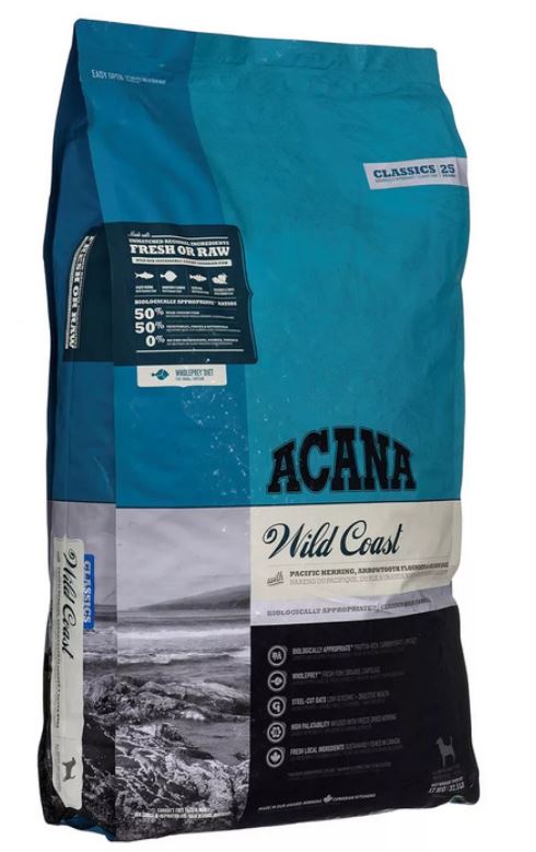 Acana- Dog Wild Coast 14,5 kg - Gratis frakt v:8818180