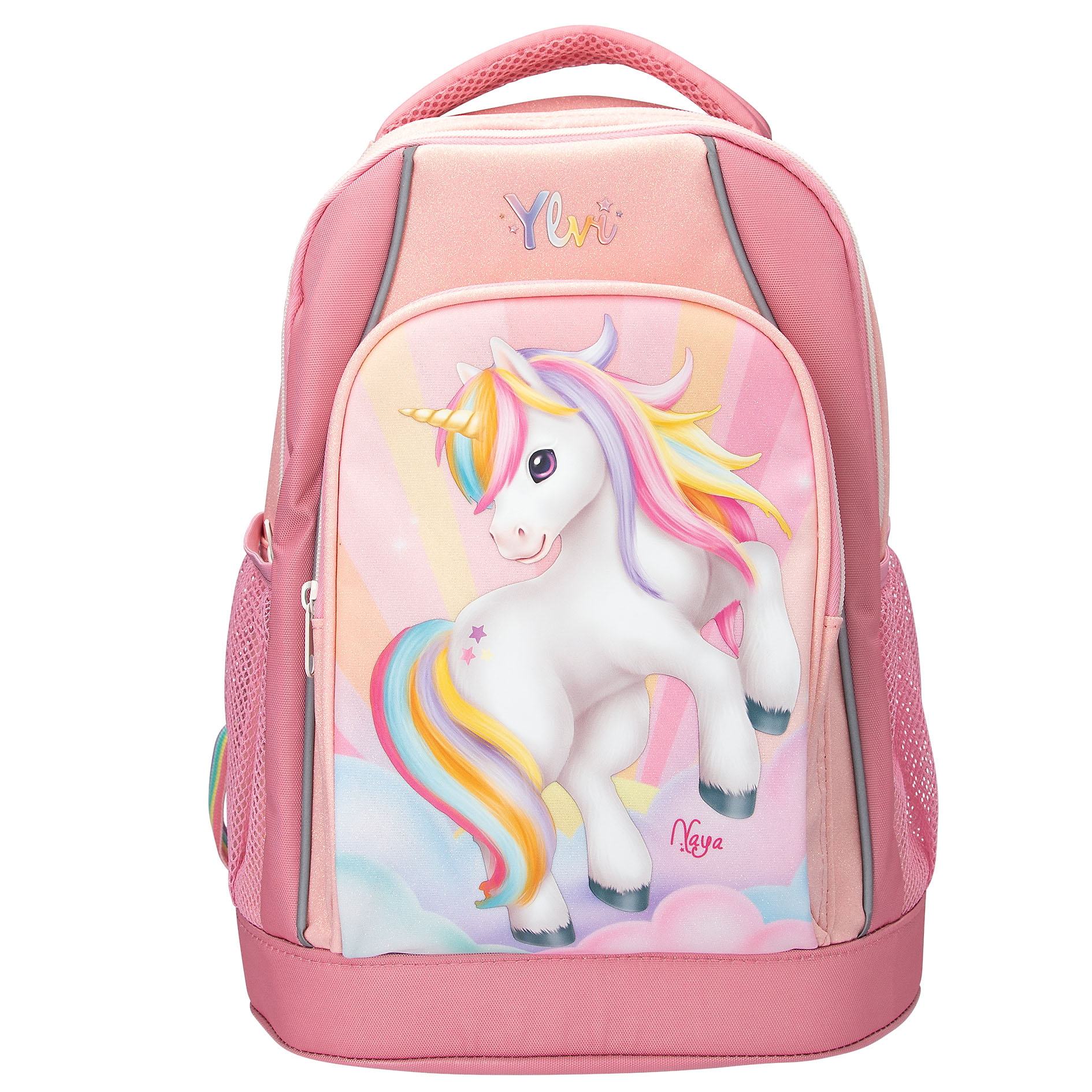 Ylvi - Skolesekk - SUGAR POP - Rainbow - Gratis frakt v:5114674