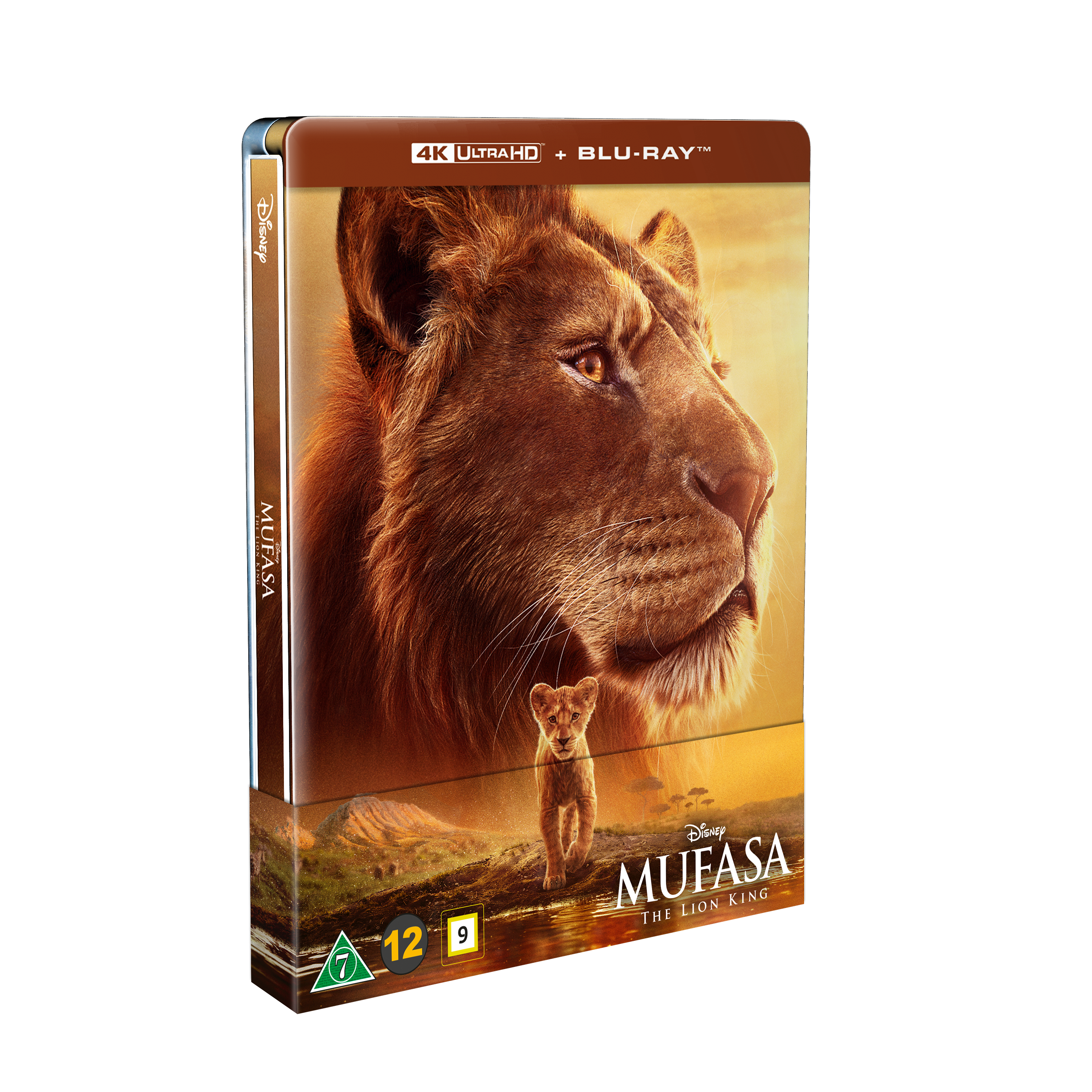 MUFASA THE LION KING - STEELBOOK - LIMITED EDITION COLLECTORS - 4K Blu-Ray - Limited Edition v:9009230