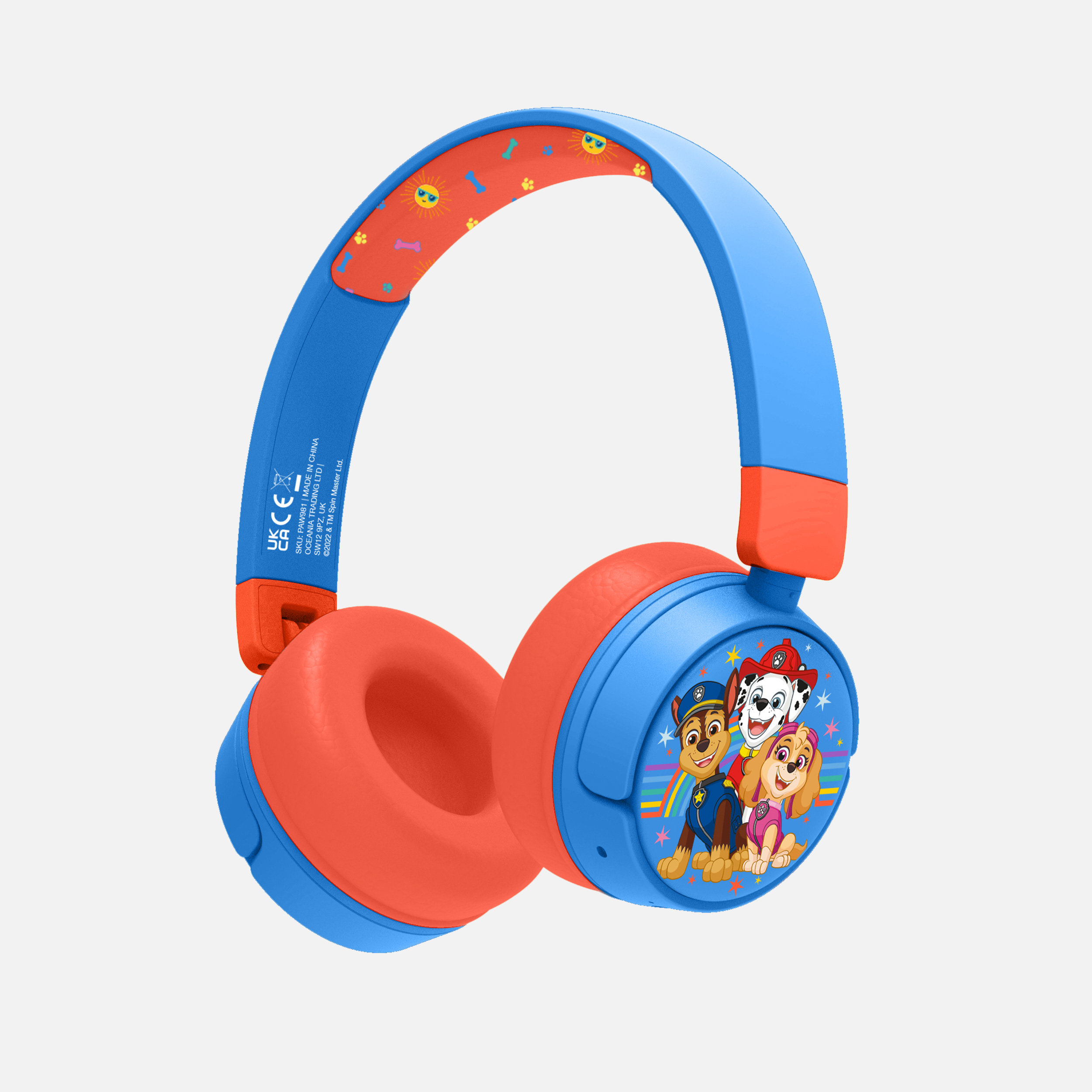 OTL - Bluetooth Headset w/Perental Control - Paw Patrol (PAW981) - Paw Patrol v:5809751