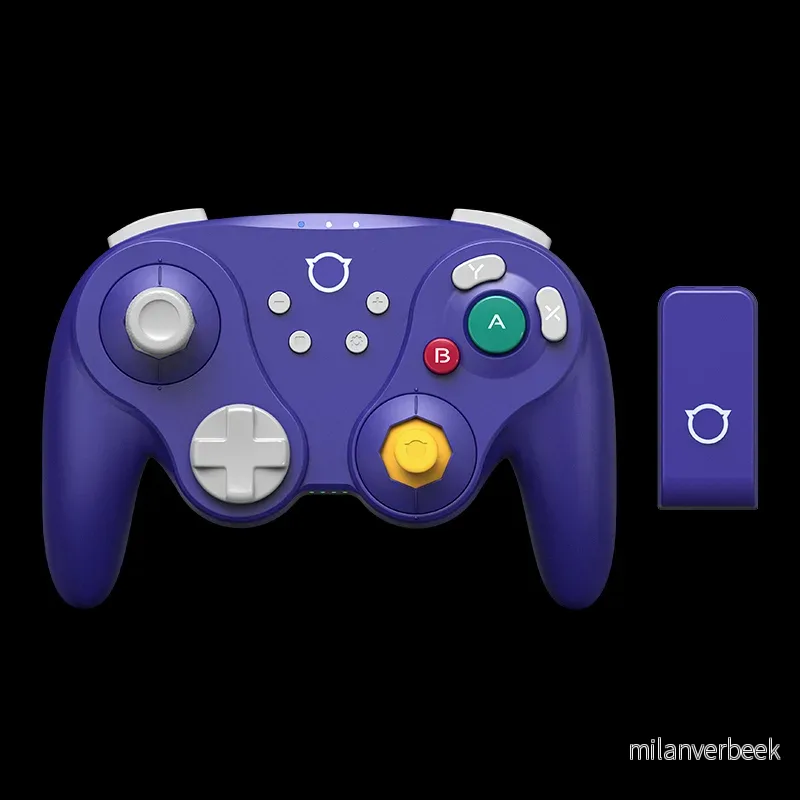 NYXI - Warrior Switch 1 & 2 Controller - Purple - Gratis frakt v:2490798