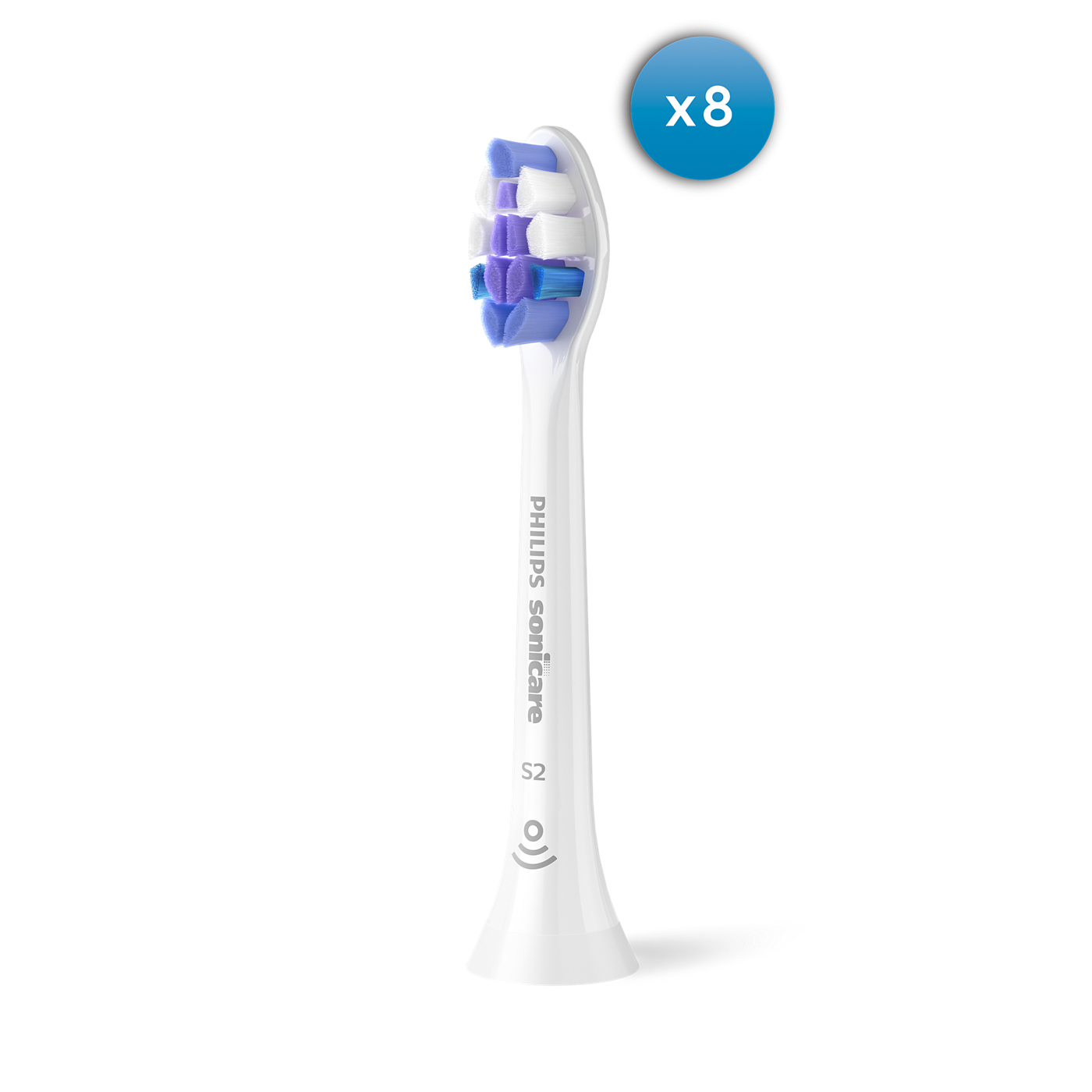Philips - Sonicare Sensitive S2 - Hvit - 8 stk v:8228924
