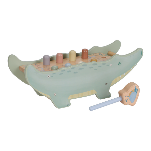 Little Dutch – Wooden Hammer Bench – Safari Friends (LD7446) v:8455452