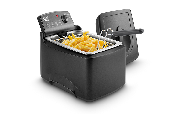 FRITEL Turbo SF® 4176 Frityrkoker – Retrodesign med Rask og Trygg Steking - Gratis frakt v:5534204