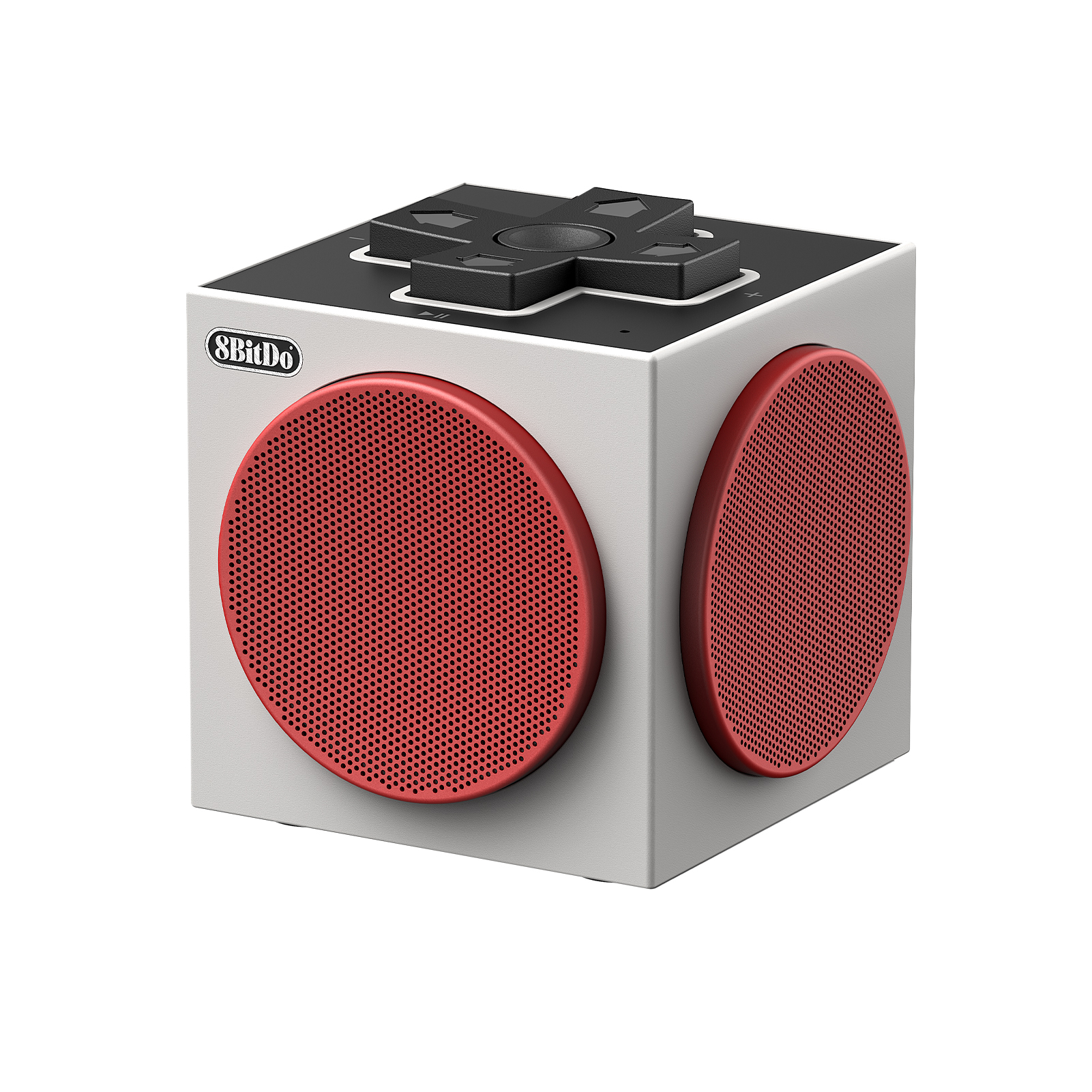 8Bitdo – Retro Cube 2 Speaker N Ed. – Grey – 45.3 x 45.3 x 26 mm v:7473596