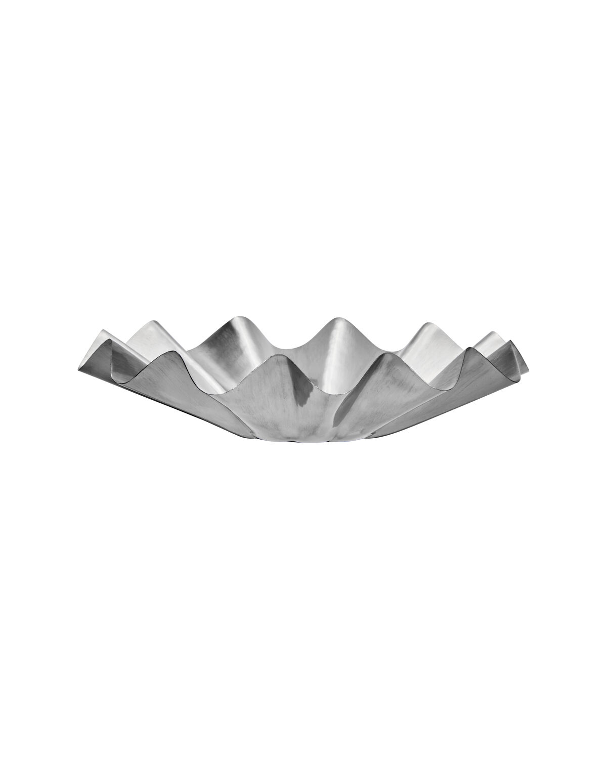 House Doctor - Bowl HDFlood - Brushed silver finish - Gratis frakt v:7350336