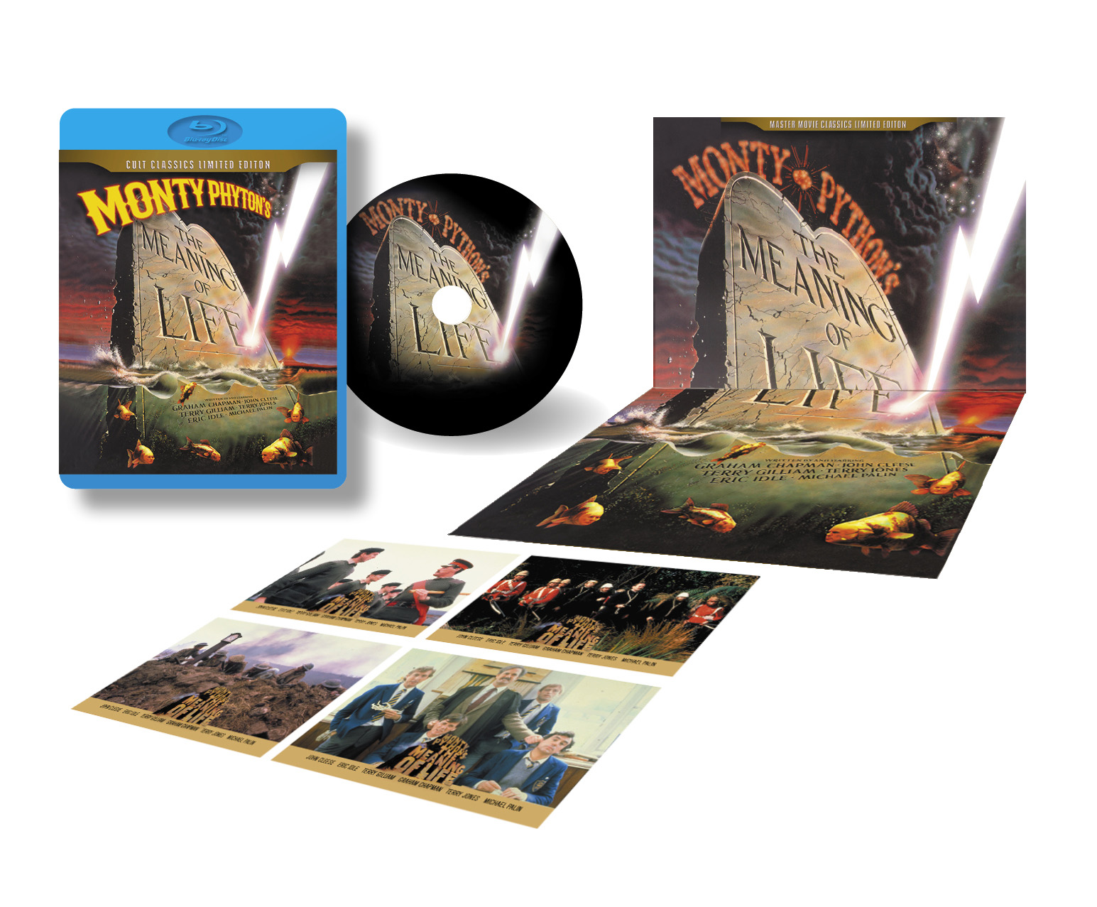 Monty Python's The Meaning of Life - WORLD CLASS COMEDY - Blu-Ray - Limited Edition v:5039765