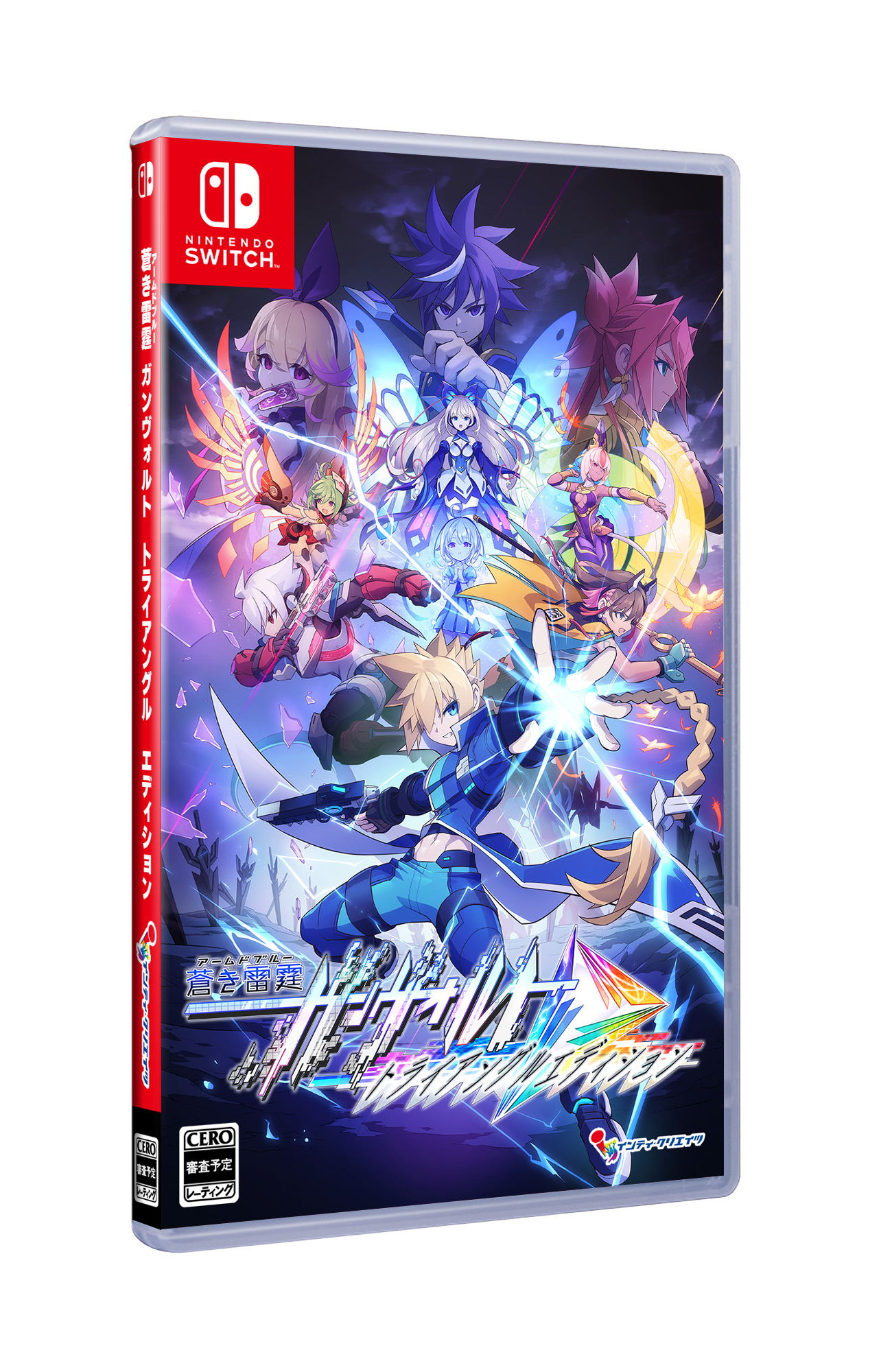 Azure Striker Gunvolt Trilogy Enhanced Edition (Import) - Nintendo Switch - Asian - Standard - Gratis frakt v:7764704