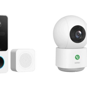 Aosu – IndoorCam P1 Pro + Video Doorbell SE – Bundle – Gratis frakt v:4939824 Aosu – IndoorCam P1 Pro + Video Doorbell SE – Bundle – Gratis frakt v:4939824