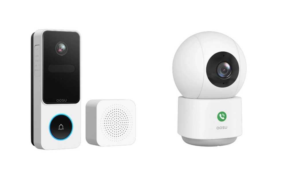 Aosu - IndoorCam P1 Pro + Video Doorbell SE - Bundle - Gratis frakt v:4939824