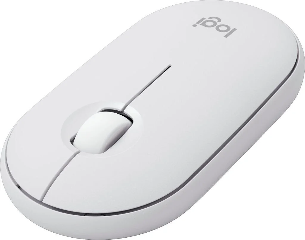 Logitech - Pebble Mouse 2 - M350s - Tonal Off-White v:8126151