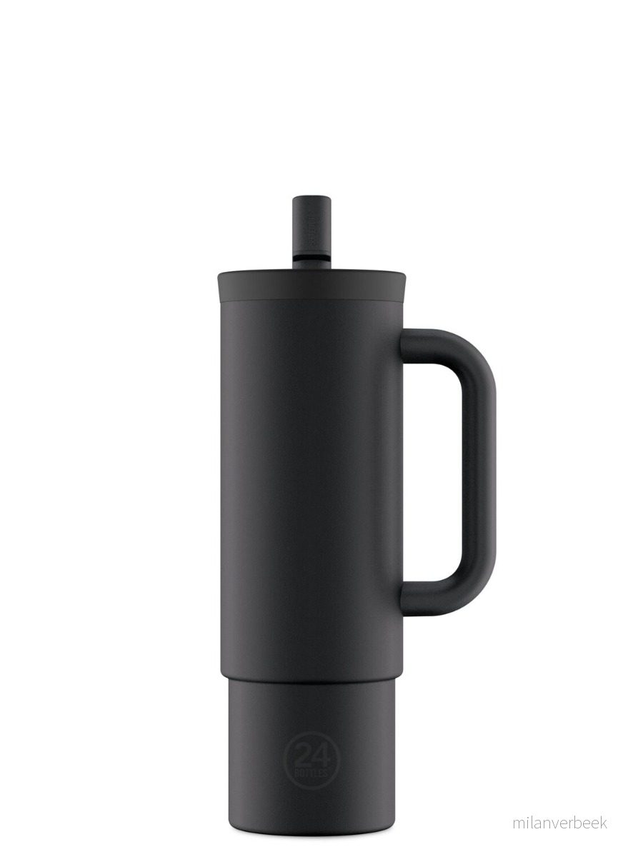 24Bottles - Straw Cup - Tuxedo Black - 800 ml v:3002568